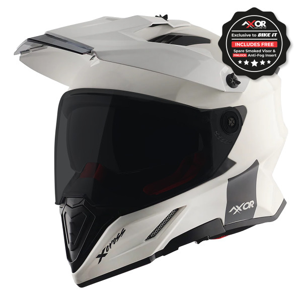 Axor Axor helmet x-cross adventure - gloss white - large
